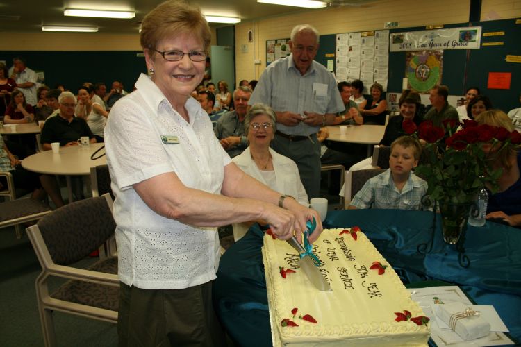Mrs Philpot celebrates 30 years of service